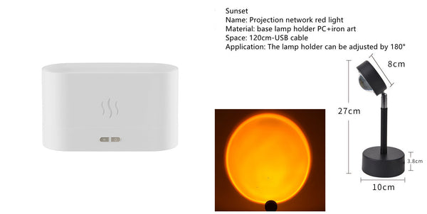Flame Light Mist Humidifier